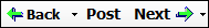 The navigation buttons in the smart ecat toolbar.